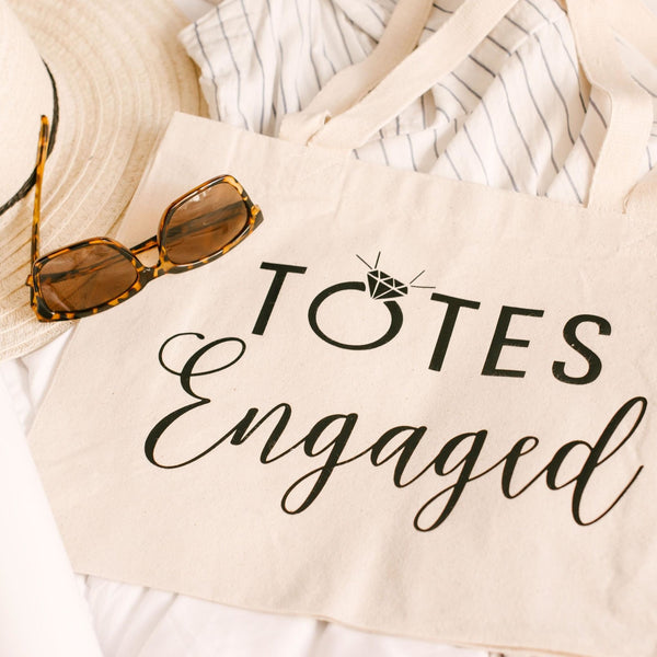 Totes Engaged Bag Engagement Gifts for Women , Engaged Gifts for Her ,  Engaged Tote , Engagement Gifts for Couples Newly Engaged -  Canada