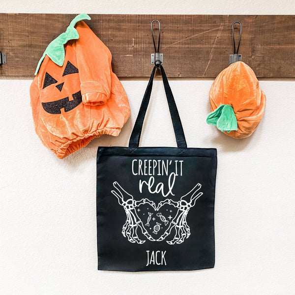 Creepin' It Real Trick or Treat Bags - Rich Design Co