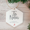 Family Name Christmas Ornament - Rich Design Co