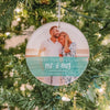 First Christmas as Mr & Mrs Photo Ornament - Rich Design Co