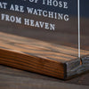 Forever In Our Hearts Wedding Memorial Sign - Rich Design Co