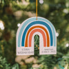 Gender Neutral Rainbow Baby Ornament - Rich Design Co