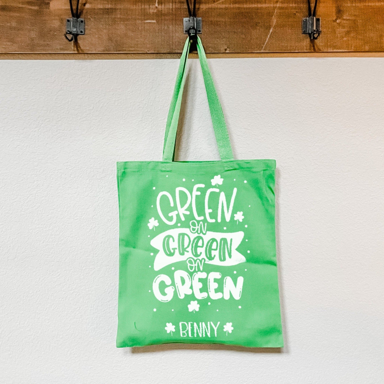 Green on Green Kids St. Patrick's Day Bag - Rich Design Co