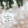 Home Sweet Home Acrylic Christmas Ornament - Rich Design Co