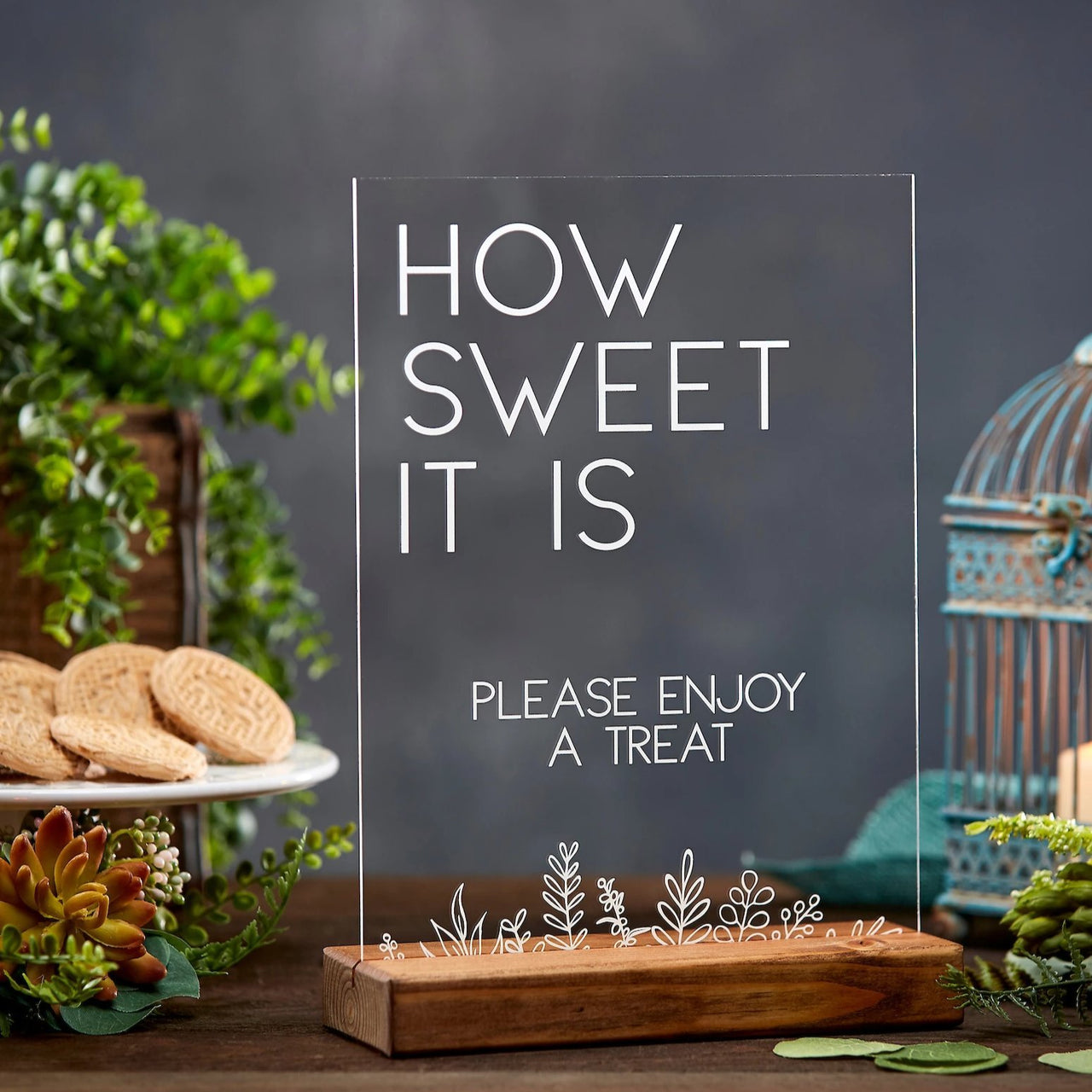How Sweet It Is Acrylic Sign - Rich Design Co