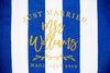 Just Married Personalized Beach Towel - Rich Design Co