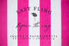 Last Fling Before the Ring Bachelorette Party Beach Towel - Rich Design Co