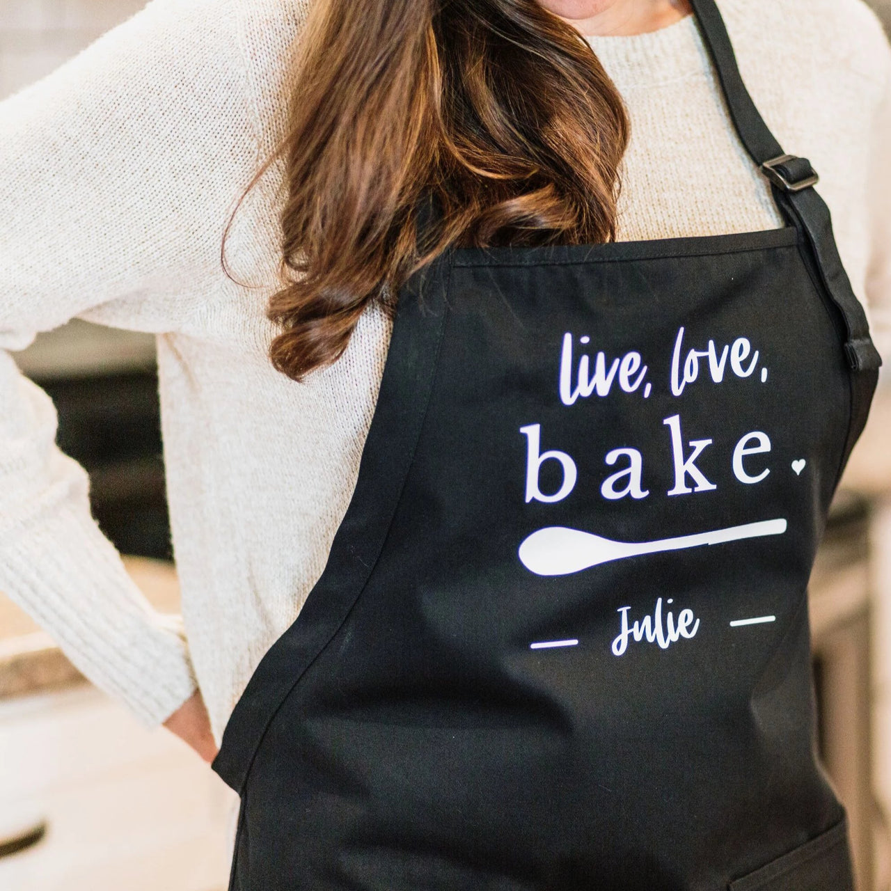 Live Love Bake Personalized Baking Apron - Rich Design Co