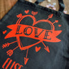 Love with Heart and Arrows Kids Valentine's Day Goodie or Gift Bag - Rich Design Co