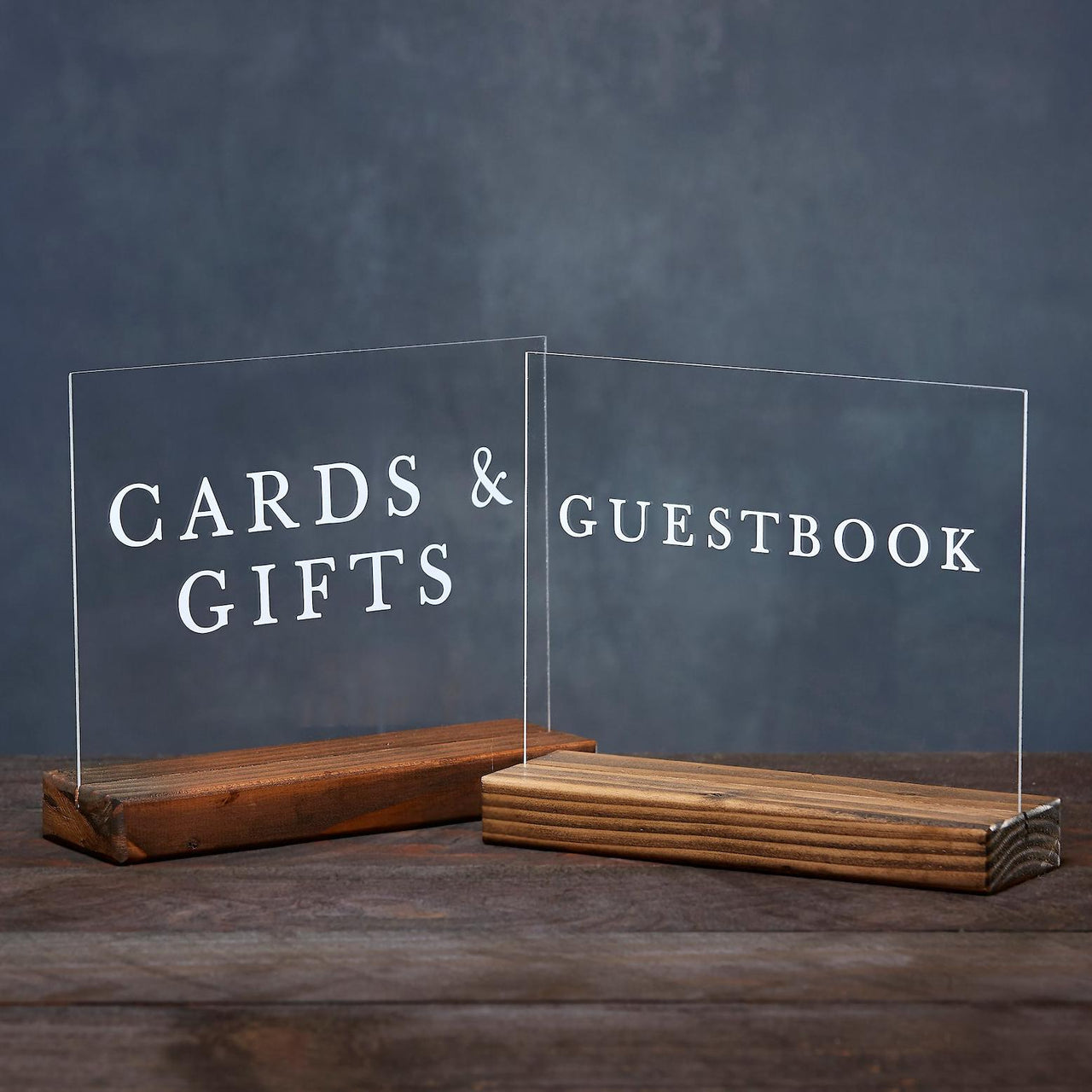 Modern Cards & Gifts and Guestbook Sign, Set of 2 - Rich Design Co