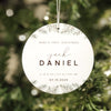 My First Christmas Personalized Baby Christmas Ornament - Rich Design Co