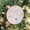 Our First Christmas Married Personalized Ornament - Rich Design Co