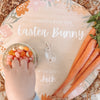 Personalized Easter Bunny Carrot Tray - Rich Design Co