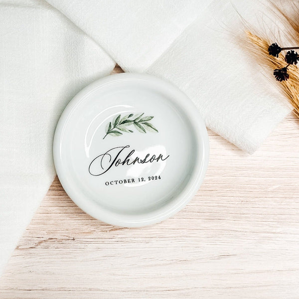 Personalized Engagement Ring Dish - Rich Design Co