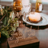 Pick Your Pumpkin Acrylic Wedding Seating Sign for Pumpkin Escort Cards - Rich Design Co