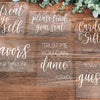 Small Acrylic Wedding Signs Bundle - Rich Design Co
