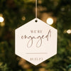 "We're Engaged!" Personalized Acrylic Ornament - Rich Design Co