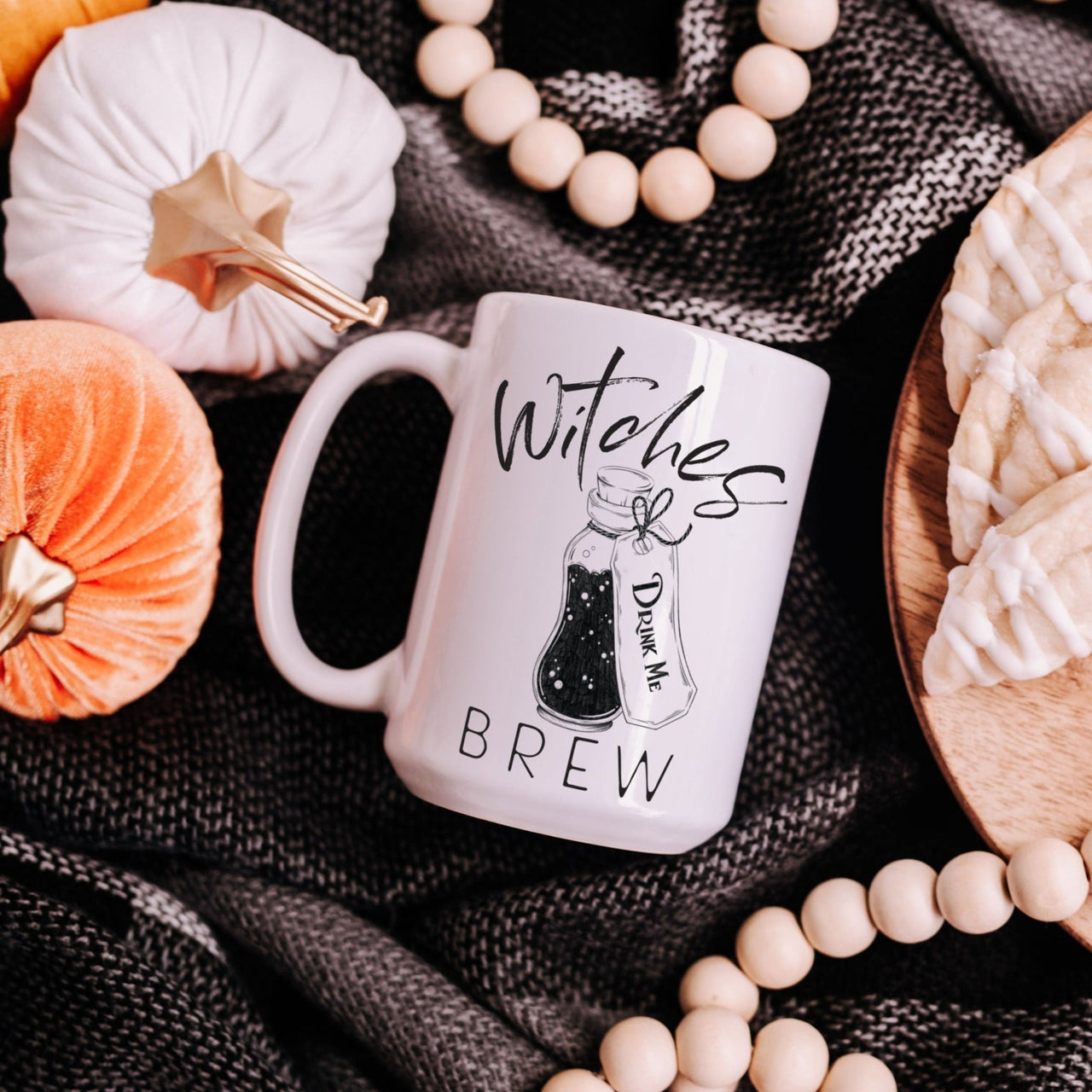 Witches Brew Halloween Coffee Cup - Rich Design Co